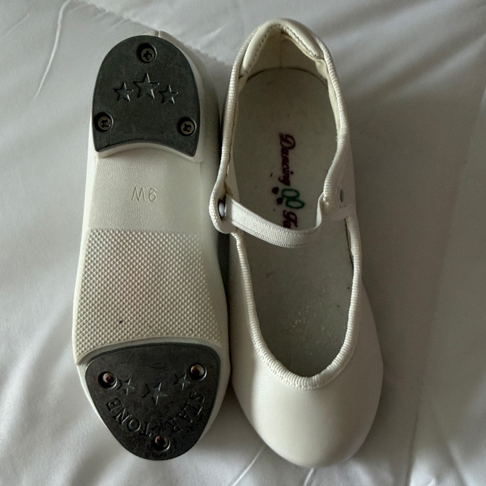 Dancing Fair White Tap Shoes